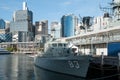 Battleship is mooring at Australian National Maritime Museum, Darling harbour.